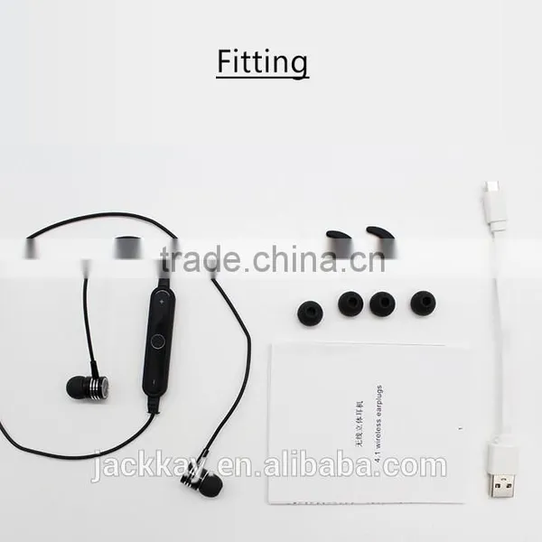 SNHALSAR S-3 Consumer Electronics Metal Sports Bluetooth Earphones, Bluetooth Headphone, Mobile Earphones photo-2