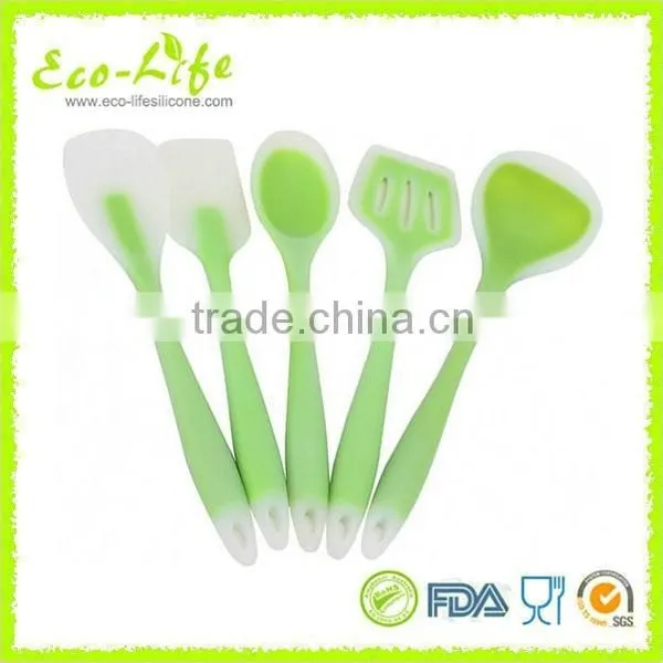 Set of 7 Silicone Cooking Tool Set With Stainless Steel Handle, Kitchen Utensils Kitchenware photo-4