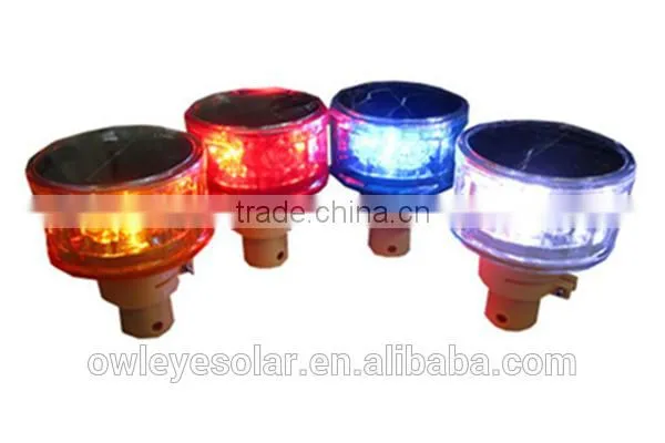 Traffic Barricade LED Flashing Solar Light Warning photo-6