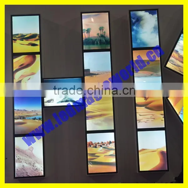 A2 New Unique Lighting Restaurant Wall Display Decorative Wallpaper for Restaurant