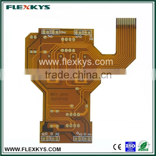 FPC Copper Flexible Printed Circuit Membrane Switch Made in China photo-2