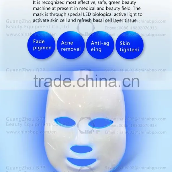 Hot Selling Skin LED Mask Red Blue Green LED Light Therapy PDT Mask photo-5