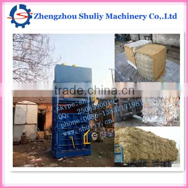 Vertical Hydraulic Used Clothes Baler Machine photo-3