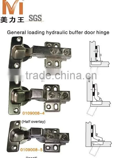 Furniture Hardware Hydraulic Buffer Hinge Furniture Hinges With Soft Close photo-2