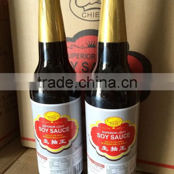 Chinese Supplier Organic Halal Light Soy Sauce 500ml photo-4