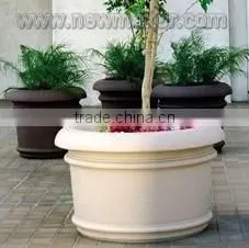 Rotational Molded Garden Pot , Plastic Flowerpots photo-2