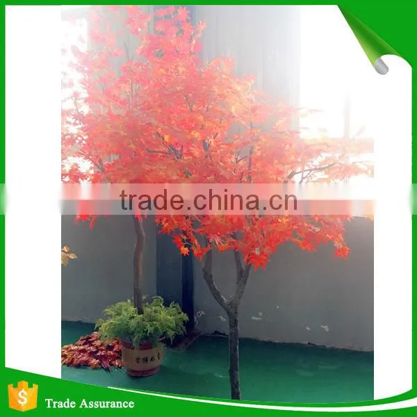 Red Mini Artificial Maple Tree for Landscaping photo-2