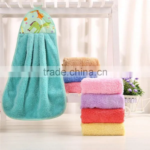 China Micro Coral Fleece Microfiber Towel For Beach photo-4