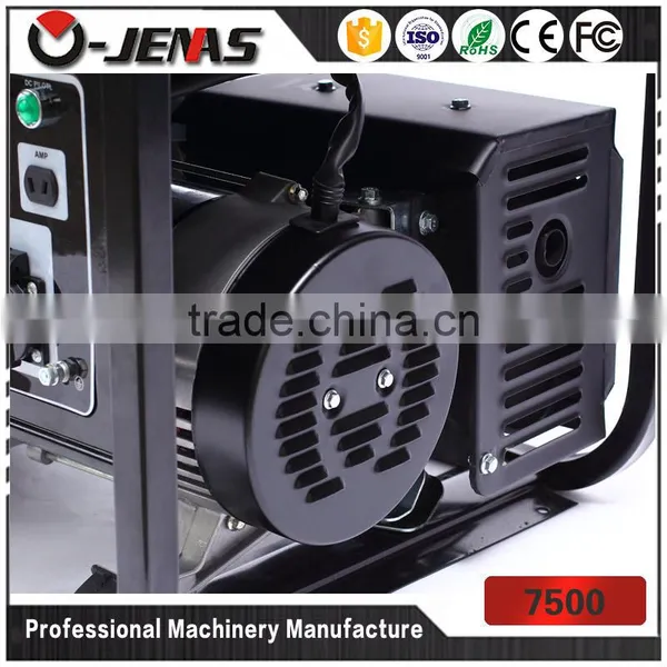 Ojenas Top Quality 7500 Oem Size Durable Steel Gas Generator photo-4