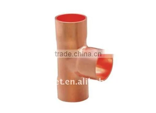 Copper Reducing Tee Fitting