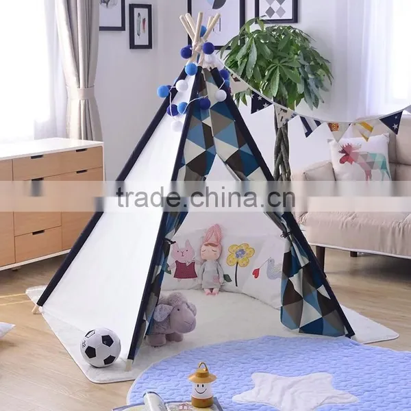 OEM Indoor Kids Childrens Play Teepee Tent for Party Tee Pee Wholesale photo-2