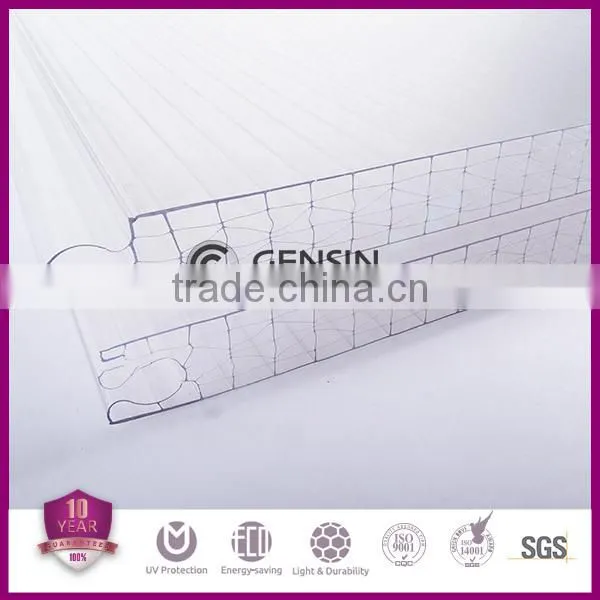 40mm Thicken Plug-pattern Polycarbonate Sheet,Wall Panel,Partition Interior Paneling Building Materials photo-3
