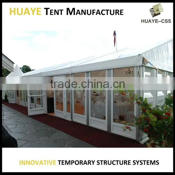 Beautiful Fancy Party Tent Large Wedding Marquee Tent Event Tent With Curtain and Lights for Sale photo-2