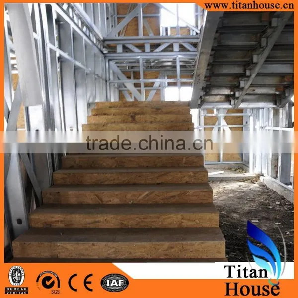 2015 New Design Low Cost China Supplier Luxury Prefab Steel Villa photo-5