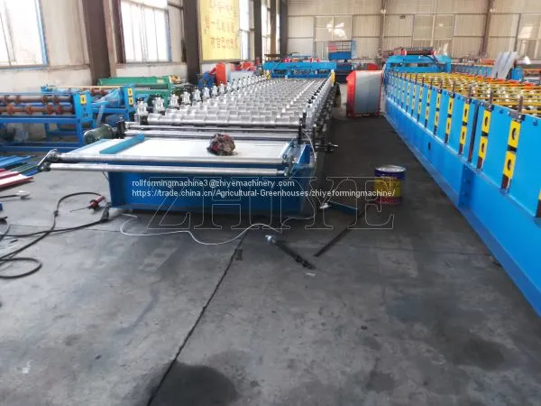 High Efficiency GI Glazed Tile Making Machine Zhiye photo-3