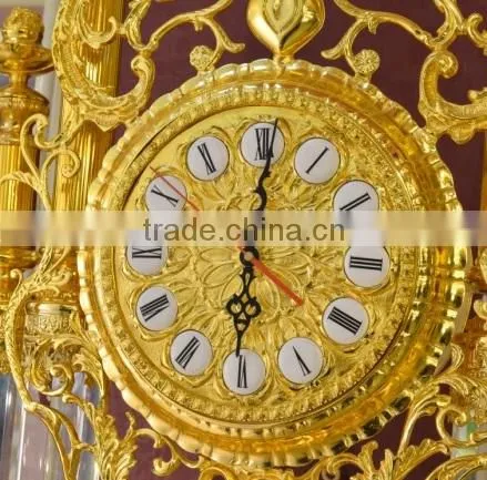 Copper Cast Home Decorated Hanging Clock, Antique Wall Mount Clcok photo-6