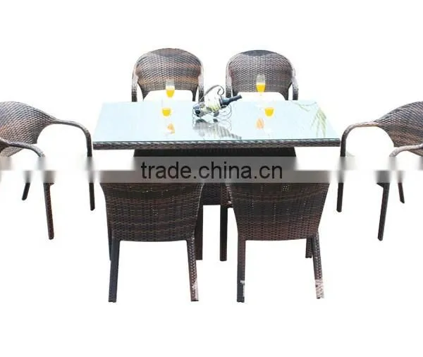 Outdoor Rattan Table Furniture, Luxury Outdoor Furniture photo-4