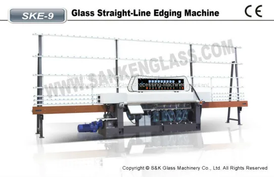 GLASS STRAIGHT LINE EDGING MACHINE photo-4