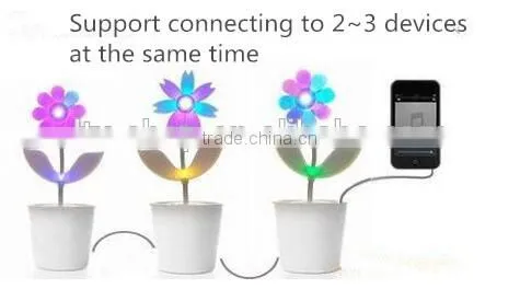 Wonderful Dancing Flower Speaker Sunflower LED Flashing Decorative Speaker For Wholesale photo-6