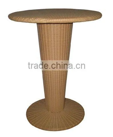 Fashion Design Outdoor Bar Stools With Round Rattan Table photo-2