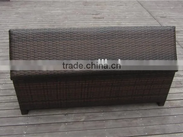 Woven Aluminum Outdoor Furniture Rattan Storage Boxs photo-4