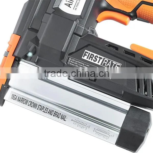 First Rate High Quality 18v Li-ion 2 in 1 Cordless Nail Gun Nail photo-2