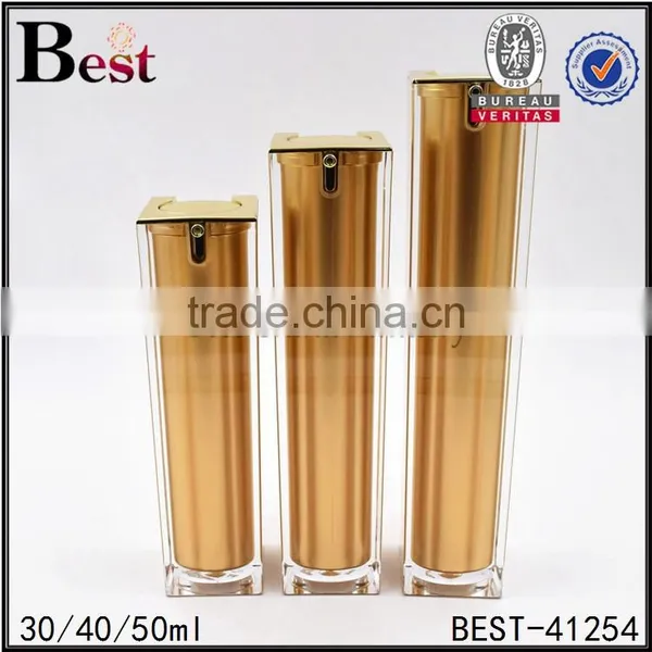 50ml Gold Acrylic Spray Pump Bottle Luxury Pump Pressure Spray Bottle for Lotion photo-6