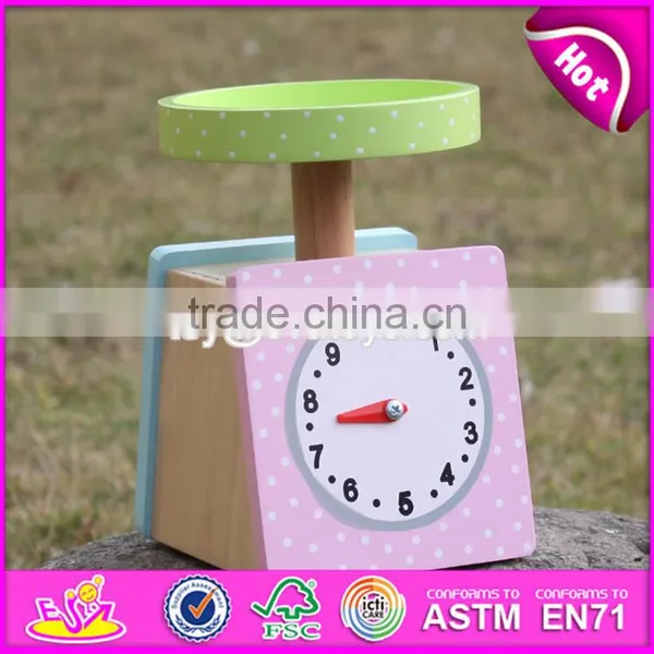2017 New Products Children Pretend Play Wooden Scale Toy W10D150 photo-4