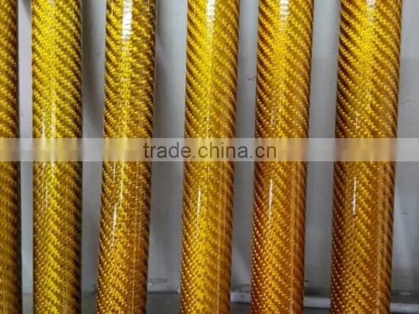 Carbon Fiber Colorful OEM Tube With Matte Surface Treatment photo-3