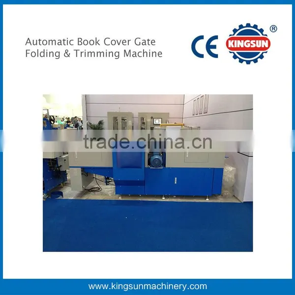 Automatic Book Cover Gate Folding & Trimming Machine photo-2
