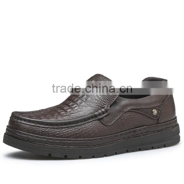 China Brand Formal Business Men's Shoes Casual Fashion Sample for Male, Men Casual Shoes With Top Layer Leather Made in Jinjiang photo-4