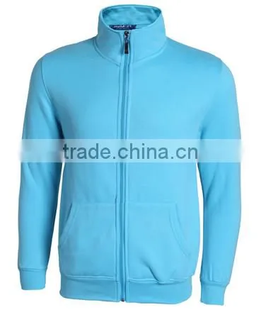 Wholesale High Quality Mens Stand Collar Zipper Jacket Without Hood Top Selling photo-5