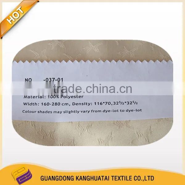 Factory Price Star Embroidered Polyester Cotton Fabric photo-2