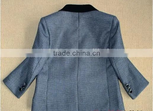 2017 New Style Latest Design China Vest Boy Coat Pant Factory Manufacturer photo-3