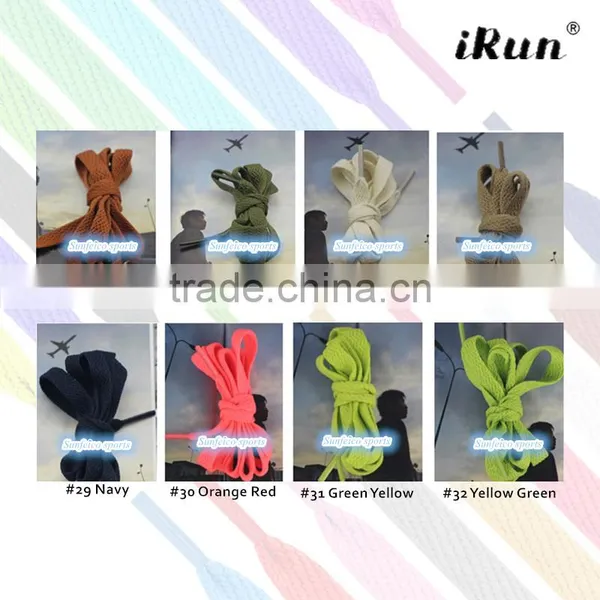 10mm Flat Sneaker Shoelaces~Flat Shoelaces~Plain Fat Shoelaces~Flat Athletic Shoe Laces~NO MOQ~57 Colors Available~Accept Custom photo-4