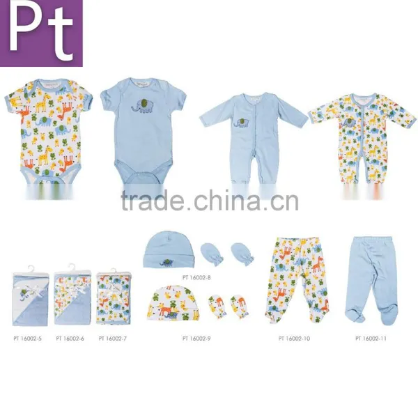2016 Fashion Wholesale New Born Baby Cloth