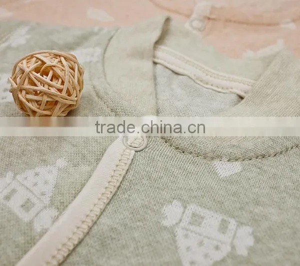 Wholesale Baby Organic Clothing Baby Bodysuit Organic Cotton Baby Romper Set photo-3