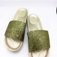 Elegant Beautiful Flatform Lady Slipper New Design Fashion Lady Shoes