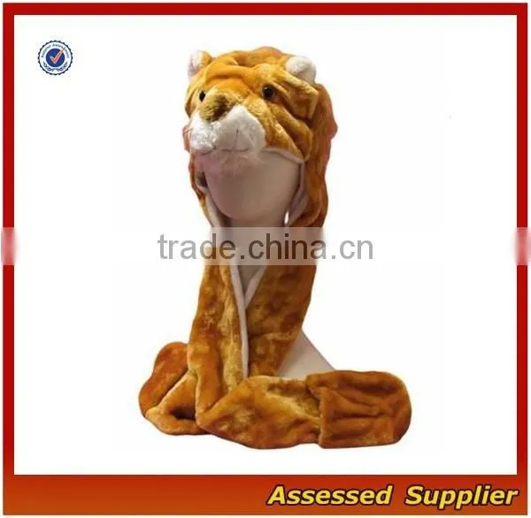 XJ01190/long Plush Tiger Headwear / Different Kinds of Tiger Headwear photo-2