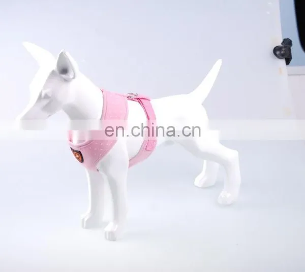 Color Frilly Dog Vests Belt Harness Pet Harness With Dot Pattern photo-5