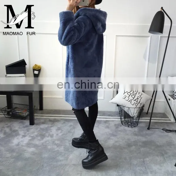 Latest Design Double Face Lamb Skin Female Leather Jacket photo-6