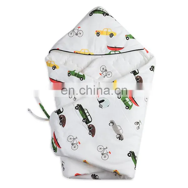China Manufacturer Newborns Adjustable Swaddle Blankets ASTM Standard photo-2