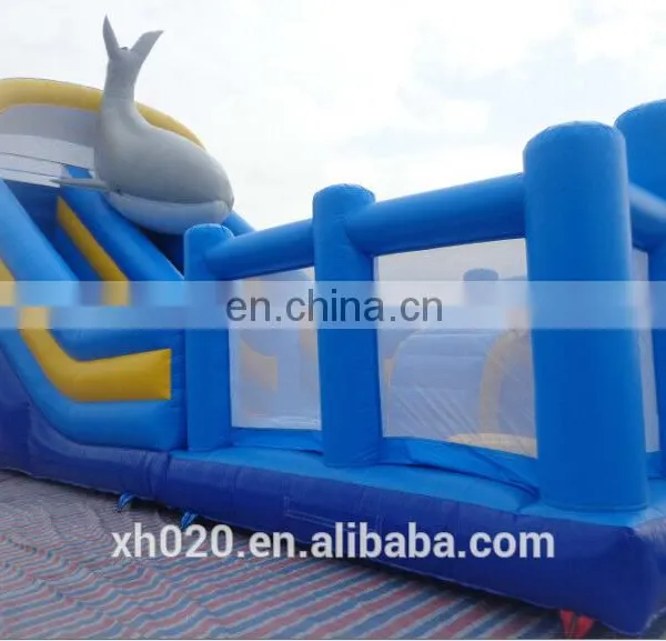 Commerical Whale Inflatable Bouncer With Slide photo-6