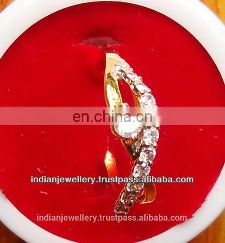 Cz Jewelry Finger Rings Exporter, cz Ring Jewellery Ring Manufacturer photo-4