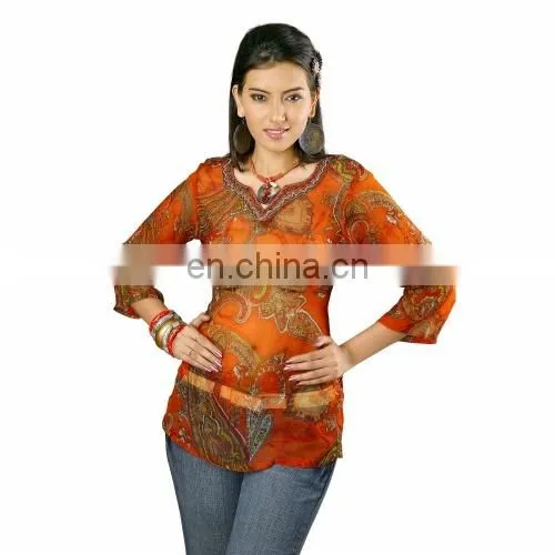 Designer Cotton Kurti photo-2