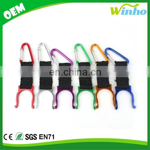 Winho Aluminum Carabiner Water Bottle Drink Buckle Hook Holder Clip For Traveling Outdoor photo-2