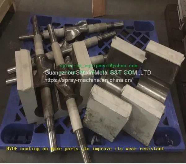 Screw HVOF Tungsten Carbide Coating Machine photo-5