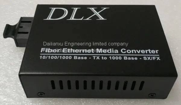 HD IP Camera to Fiber Converter Gigabit Ethernet Fiber Optic Transmitter and Receiver Single Port Fiber Media Converter photo-2