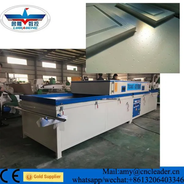 PVC Hot Press Machine Film Vacuum Laminating Membrane Press Machine for Kitchen Cabinet Door photo-5