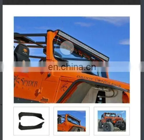 J006/127) 50inch Windscreen Brackets for Jeep TJ Wrangler 1997- 2006 photo-2